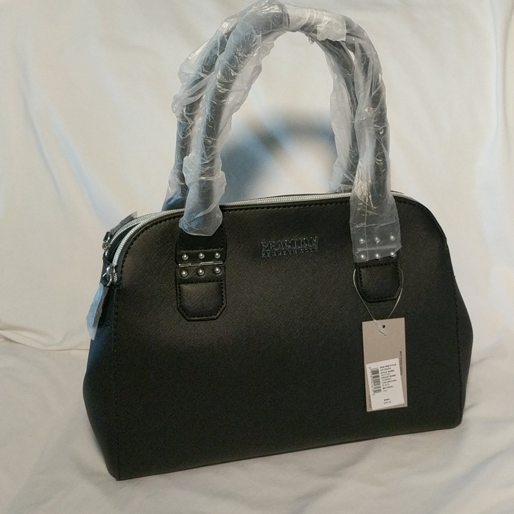 Kenneth Cole Reaction handbag satchel purse black